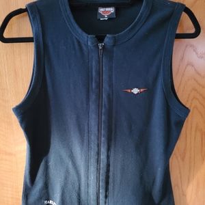 Womens Harley Davidson sweater vest